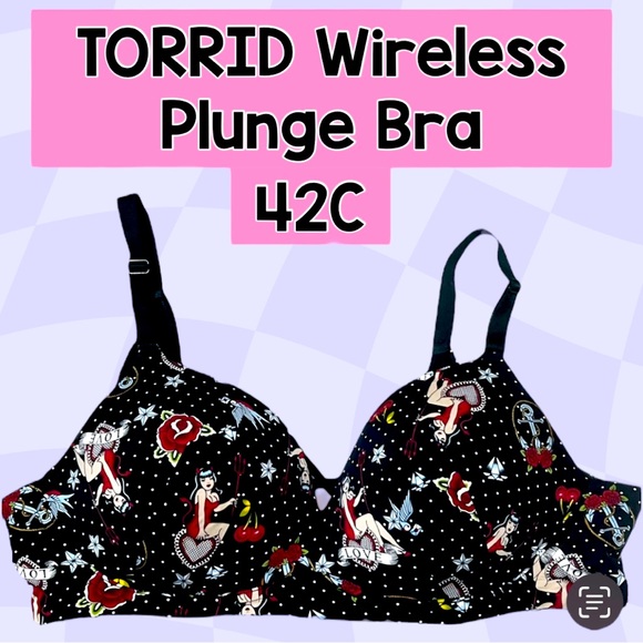 Torrid Other - Torrid Pin Up Girl - Wireless Plunge Bra